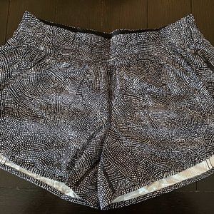 Lululemon Shorts - Black + White Dots - Size 12